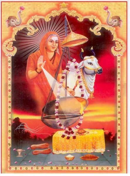 The poster of Aai Mata is believed to be an incarnation of the goddess, Ambe Maa.