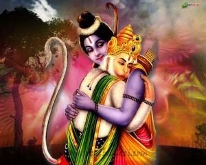 Aalinganam Sri Rama and Hanuman srIvaishNava education