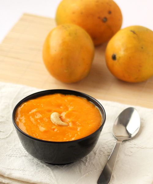 Aamras Aamras Recipe Mango Puree Recipe With Step by Step Photos