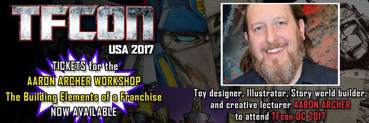 Aaron Archer Transformers Franchise Designer Aaron Archer to attend TFcon DC 2017