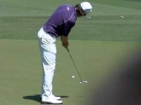 Aaron Baddeley Aaron Baddeley Putting Stroke 1 Putter on PGA Tour YouTube
