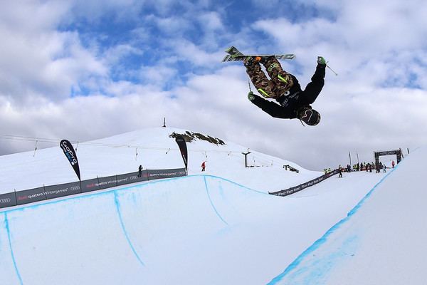 Aaron Blunck Aaron Blunck in Winter Games NZ FIS Freestyle Ski World Cup