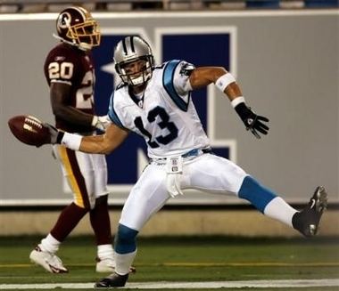 Aaron Boone (American football) FileAaron Boone scores touchdown against Washington Redskins in