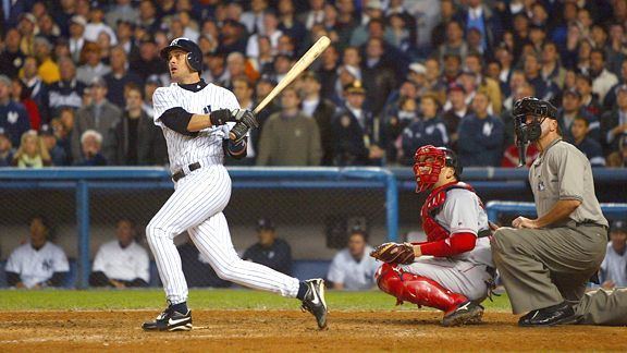 Aaron Boone Aaron Boone remembers his walkoff HR Yankees Blog ESPN