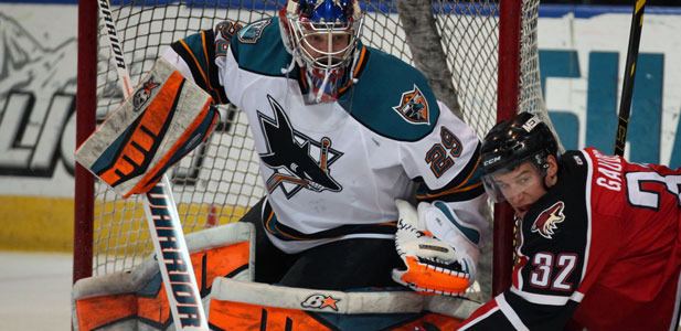 Aaron Dell Sharks ReSign Goaltender Aaron Dell San Jose Sharks News