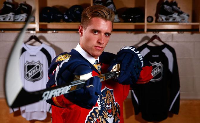 Aaron Ekblad Florida Panthers39 top pick Aaron Ekblad welcomes father39s