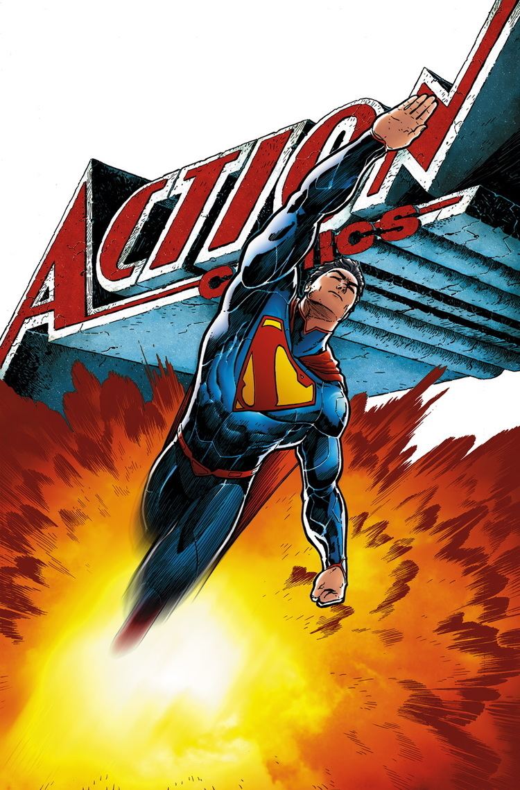 Aaron Kuder Panel Progression Interview with Action Comics39 Aaron