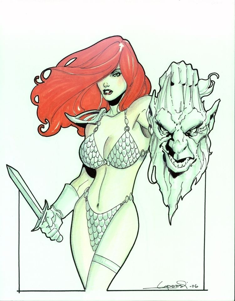 Aaron Lopresti Aaron Lopresti Red Sonja in Whatz His Names Lopresti Aaron