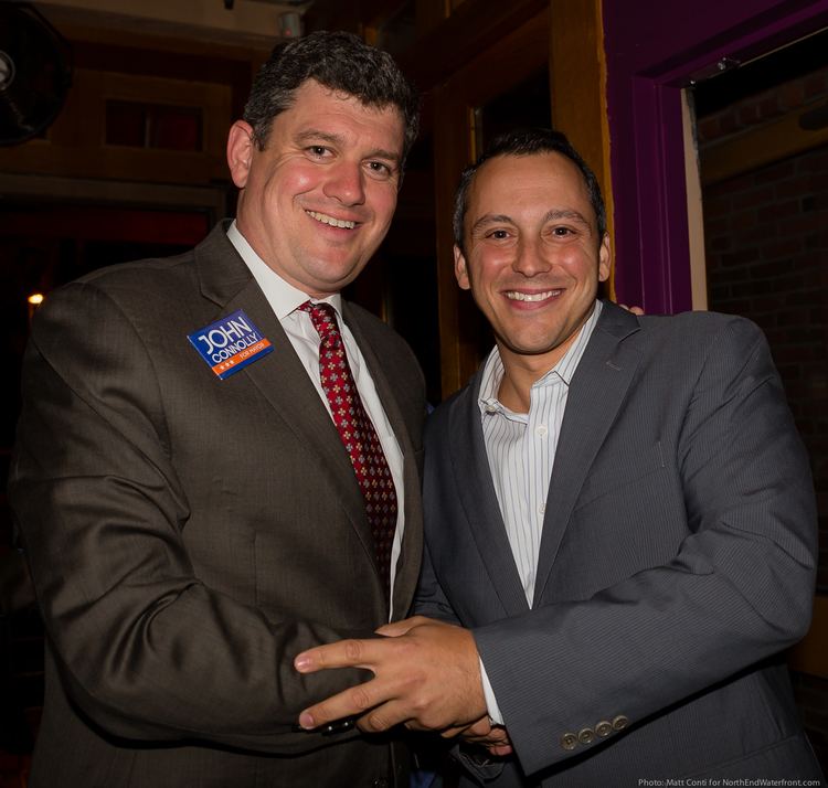 Aaron Michlewitz North End Rep Aaron Michlewitz and City Councilor Sal LaMattina