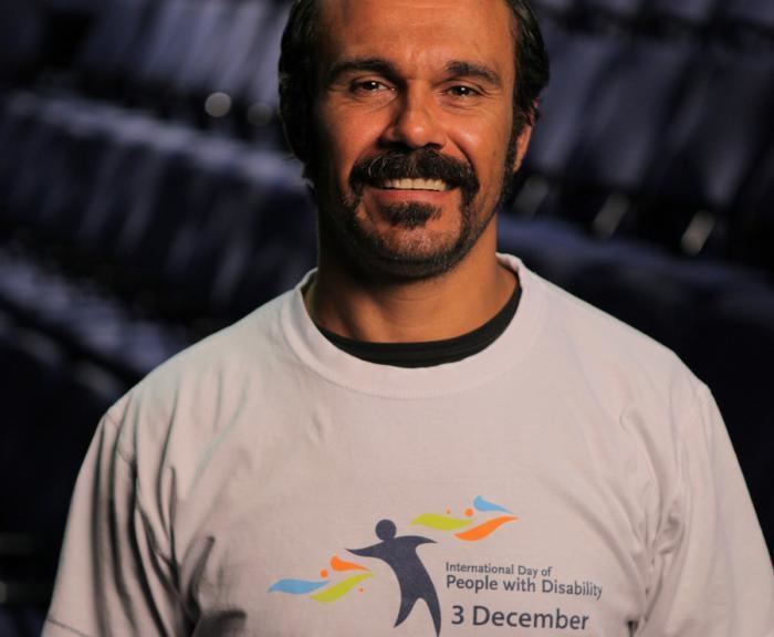 Aaron Pedersen Australian actor named Patron for International Day of People with