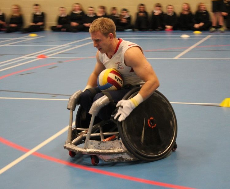 Aaron Phipps Aaron Phipps GB Wheelchair Rugby Player and Hampshire