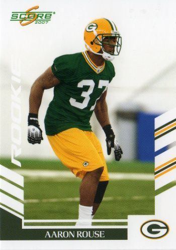 Aaron Rouse GREEN BAY PACKERS Aaron Rouse 326 Rookie SCORE 2007 NFL