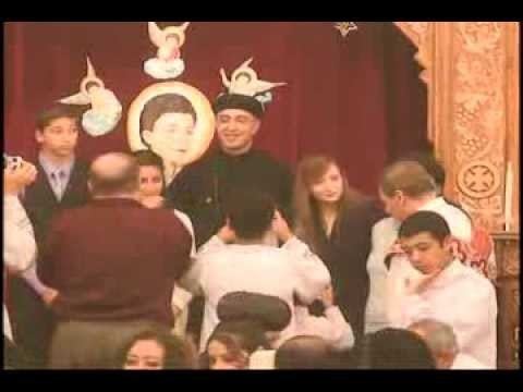Abanoub Ordination of Father Abanoub by Bishop Youssef and Bishop