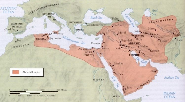 The Abbasid Caliphate States Map