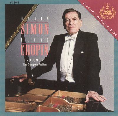 Abbey Simon Abbey Simon Plays Chopin Vol 5 The Complete Waltzes