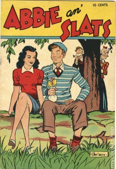 Abbie an' Slats Abbie an39 Slats 1948 comic books