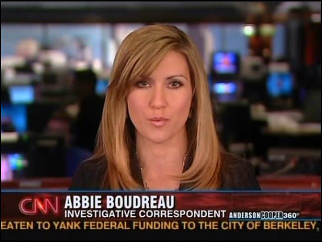 Abbie Boudreau EXCLUSIVE MEDIA MADNESS CNN CORRESPONDENT ABBIE BOUDREAU