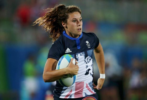 Abbie Brown (rugby union) Great Britain 267 Fiji Team GB women reach Olympic rugby sevens