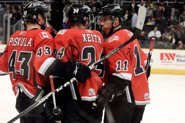 Abbotsford Heat Joe Piskula43 amp Quintin Laing11 Abbotsford Heat Circling The Wagon