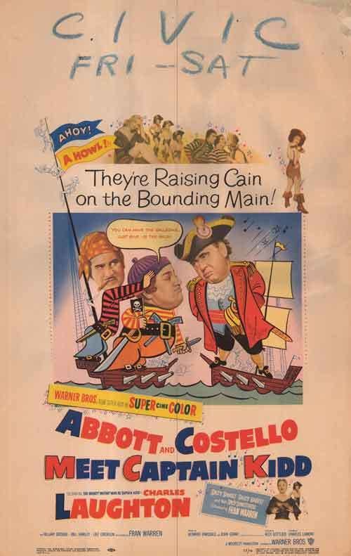 Abbott and Costello Meet Captain Kidd Abbott and Costello Meet Captain Kidd movie posters at movie poster