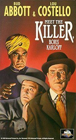 Abbott and Costello Meet the Killer, Boris Karloff Amazoncom Abbott Costello Meet the Killer VHS Bud Abbott Lou