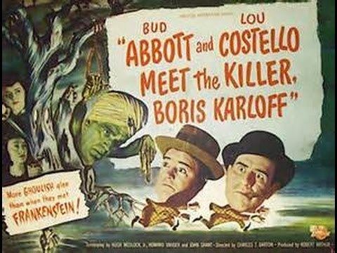 Abbott and Costello Meet the Killer, Boris Karloff Abbott Costello Meet the Killer Boris Karloff 1949 Theatrical