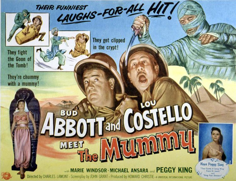 Abbott and Costello Meet the Mummy Abbott And Costello Meet The Mummy Lou Photograph by Everett