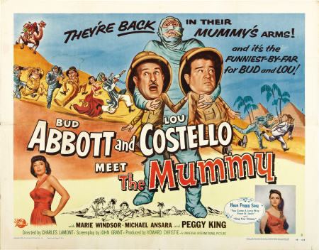 Abbott and Costello Meet the Mummy Dark Lord Robs Terrortorium Abbott and Costello Meet the Mummy 1955