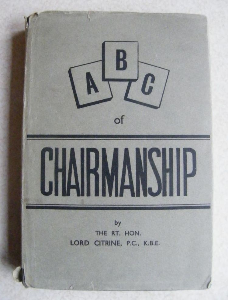 ABC of Chairmanship