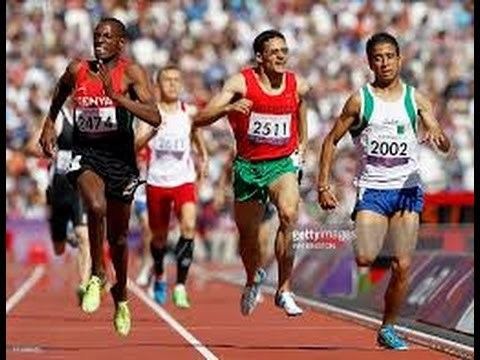 Abdellatif Baka Rio paralympics 2016Abdellatif Baka wins gold medal for 1500m YouTube