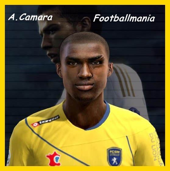 Abdoul Camara Abdoul camara face for Pro Evolution Soccer PES 2013 made