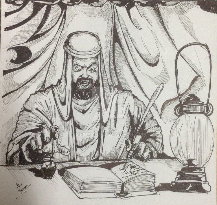 Abdul Alhazred Abdul Alhazred and the creation of Necronomicon by mrinalrai on