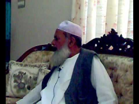 Abdul Hai Arifi 1 Moulana Mohammed Wali Razi adressing at the resident of Abdul