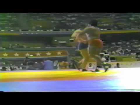Abdul Majeed Maruwala 1984 Olympic Games 90 kg Abdul Majeed Maruwala PAK vs smail