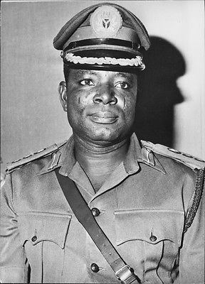 Abdullahi Mohammed Vintage Photo Of Portrait Of Major General Abdullahi Mohammed