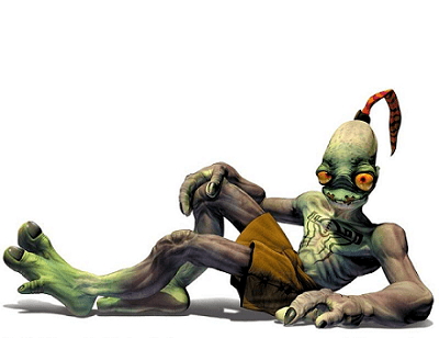 Abe (Oddworld) Introducing Terry Garrett a man possessing a gaming achievement