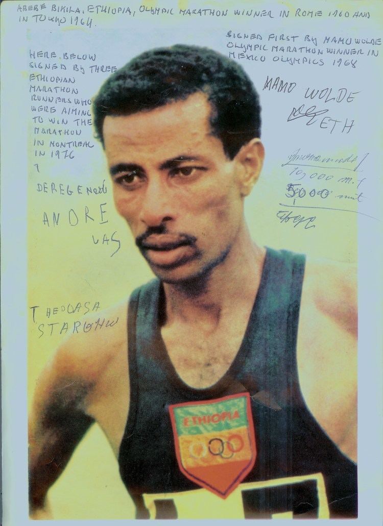 Abebe Bikila Onni Niskanen and Abebe Bikila Onni Niskanen 1910 1984