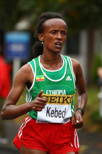 Aberu Kebede Aberu Kebede Photos IAAF World 12 Marathon Zimbio