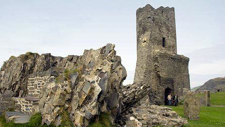 Aberystwyth Castle BBC Wales History Themes Aberystwyth Castle