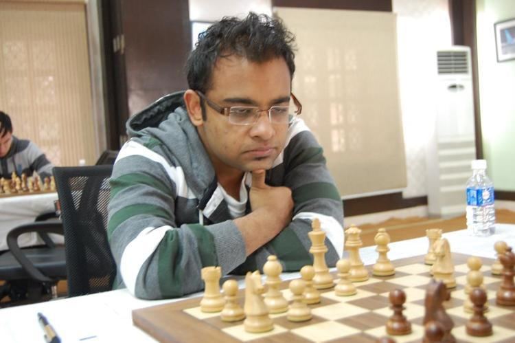 Abhijeet Gupta AICFAAI Chess Cup Round 7 Abhijeet Gupta beats leader