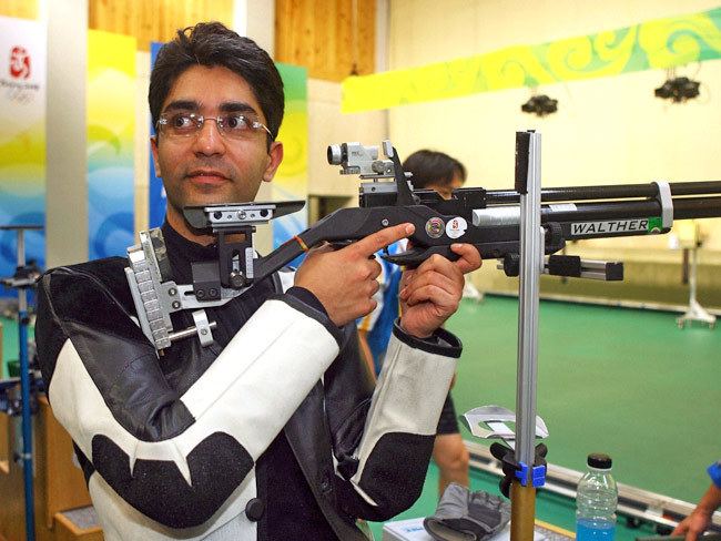 Abhinav Bindra Abhinav Bindra claims 3rd gold at Air rifle event Other
