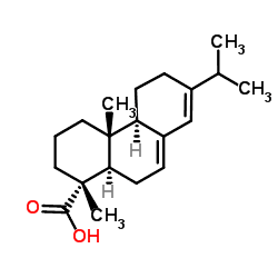 Abietic acid Abietic acid C20H30O2 ChemSpider