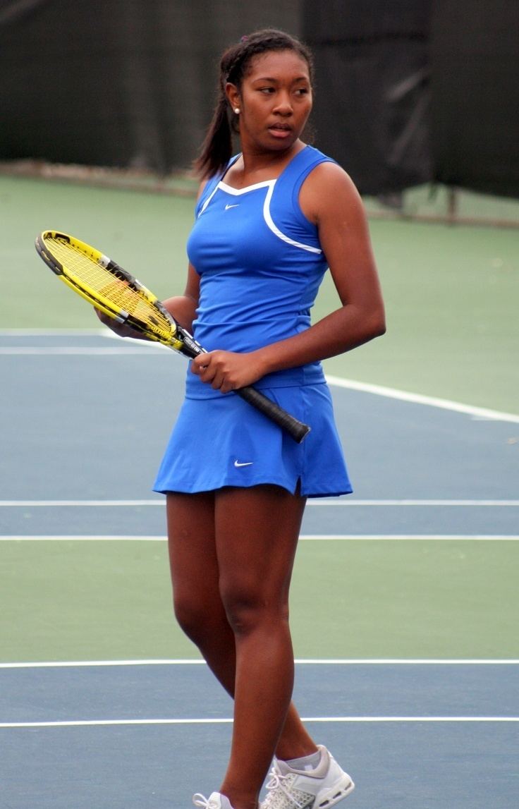 Abigail Tere-Apisah Abigail TereApisah College Tennis 2012 Southern Shootout