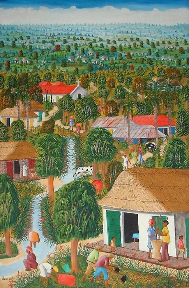 Abner Dubic EXPRESSIONS ART GALLERY WELCOMES YOU TO THE COLORS OF HAITIAN ART