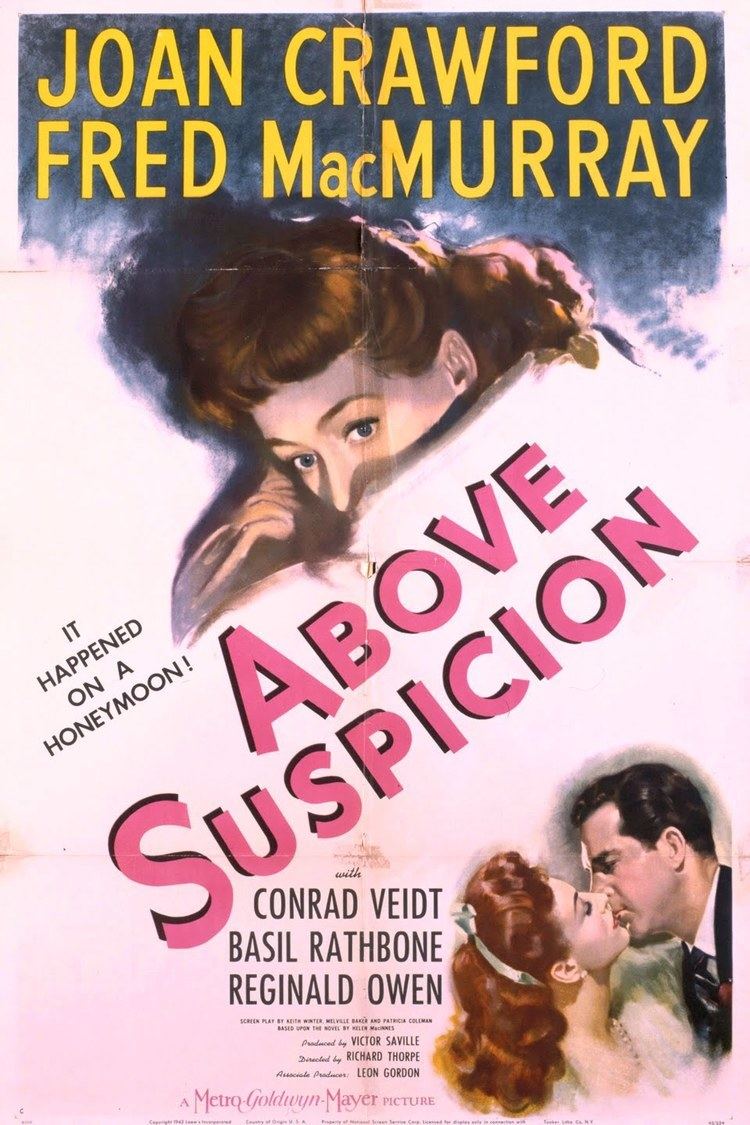 Above Suspicion (1943 film) wwwgstaticcomtvthumbmovieposters4746p4746p