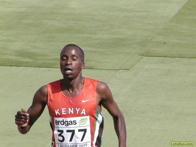 Abraham Cherono Abraham Cherono of Kenya Would Fade to 12th