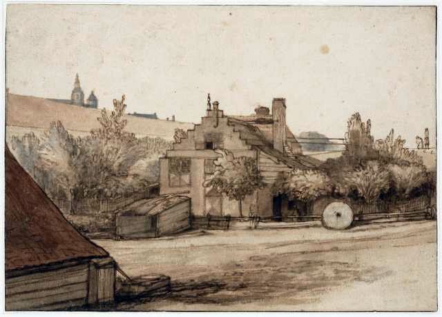 Abraham Furnerius Abraham Furnerius A House on the Bulwark The Rose c164550