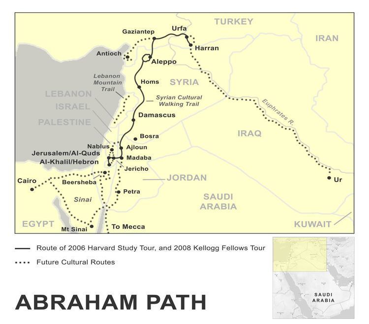 Abraham Path Abraham39s Path Maps amp GPS Culture Routes Society