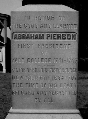 Abraham Pierson MillerAnderson Histories ABRAHAM PIERSON 16151678