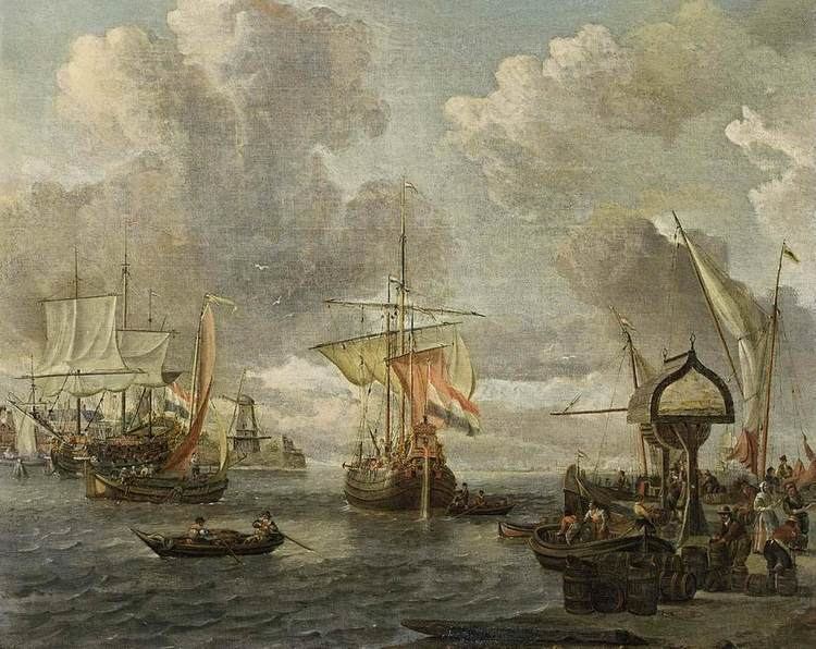 Abraham Storck FileAbraham Storck View of a Harbour on the Zuiderzee